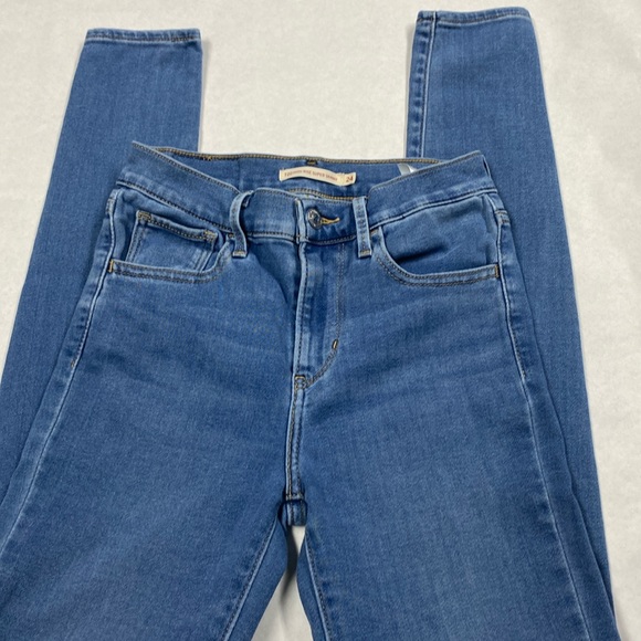 Women’s Levi’s brand Hi-Rise Super Stretch Skinny 720 Jegging denim Jeans Size24 - Picture 1 of 6